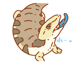 Blue Tongue Skink sticker #12684492