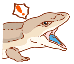 Blue Tongue Skink sticker #12684495