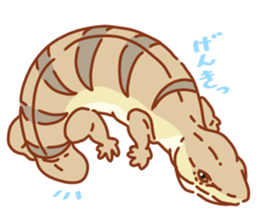 Blue Tongue Skink sticker #12684509