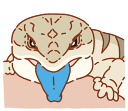 Blue Tongue Skink sticker #12684514