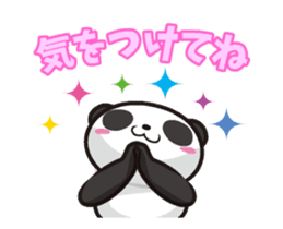 Panda anyway moving well sticker #12685113