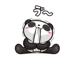 Panda anyway moving well sticker #12685130