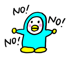 I'm penguin. sticker #12685142