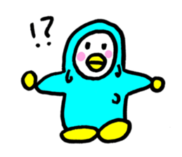 I'm penguin. sticker #12685159