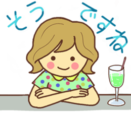 Sticker of Japanese Cute girl sticker #12685769