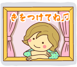 Sticker of Japanese Cute girl sticker #12685772