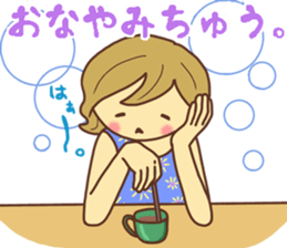 Sticker of Japanese Cute girl sticker #12685792