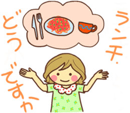 Sticker of Japanese Cute girl sticker #12685804