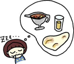 everyday indian curry sticker #12686216