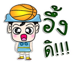 My name is Sayaka. I love basketball !! sticker #12686477