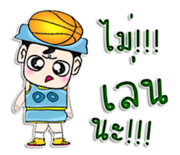 My name is Sayaka. I love basketball !! sticker #12686480
