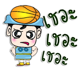 My name is Sayaka. I love basketball !! sticker #12686482