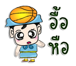 My name is Sayaka. I love basketball !! sticker #12686504