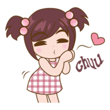 Twin Ponytail sticker #12686738