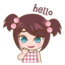 Twin Ponytail sticker #12686744