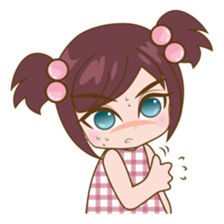 Twin Ponytail sticker #12686747