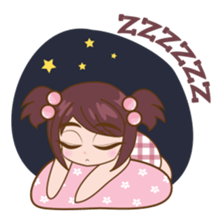 Twin Ponytail sticker #12686763