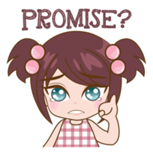 Twin Ponytail sticker #12686769