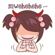 Twin Ponytail sticker #12686772