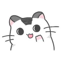 Pearl white hamster Mr.Sinjyu