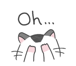 Pearl white hamster Mr.Sinjyu sticker #12688563