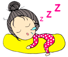 Sleepy Baby 01 sticker #12688830
