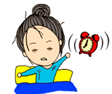 Sleepy Baby 01 sticker #12688832