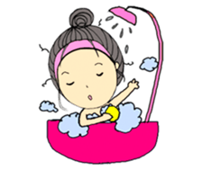 Sleepy Baby 01 sticker #12688838