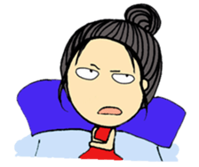 Sleepy Baby 01 sticker #12688839