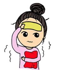 Sleepy Baby 01 sticker #12688840