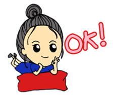 Sleepy Baby 01 sticker #12688843