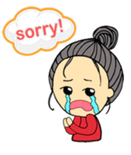 Sleepy Baby 01 sticker #12688851