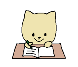 Daily life of a naughty kitten5 sticker #12689125