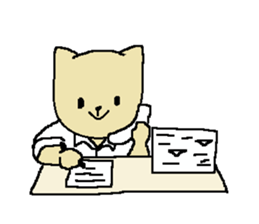 Daily life of a naughty kitten5 sticker #12689126