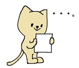 Daily life of a naughty kitten5 sticker #12689132