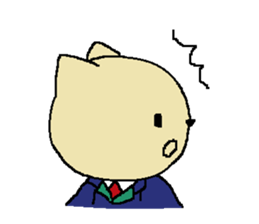 Daily life of a naughty kitten5 sticker #12689138