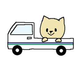 Daily life of a naughty kitten5 sticker #12689148