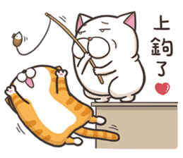 The Haughty Smelly Cat 5 sticker #12689206