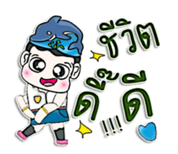 Hello! My name is Pluto.I love dolphins. sticker #12689435