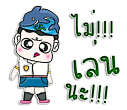 Hello! My name is Pluto.I love dolphins. sticker #12689440