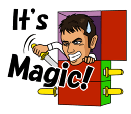 Cyril magic sticker #12689485