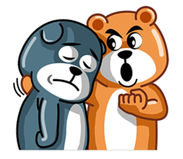 Tuan Wan Hero Bear sticker #12689827