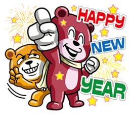 Tuan Wan Hero Bear sticker #12689833