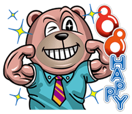 Tuan Wan Hero Bear sticker #12689837