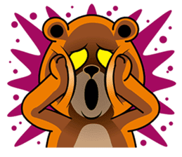 Tuan Wan Hero Bear sticker #12689842