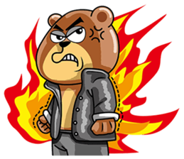Tuan Wan Hero Bear sticker #12689849
