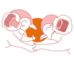 Innocent penguins sticker #12689990