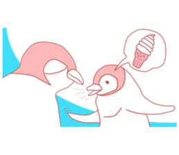 Innocent penguins sticker #12689992