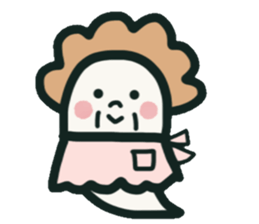 Aunty of the ghost sticker #12690198