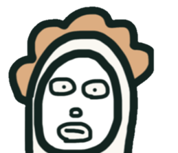 Aunty of the ghost sticker #12690200